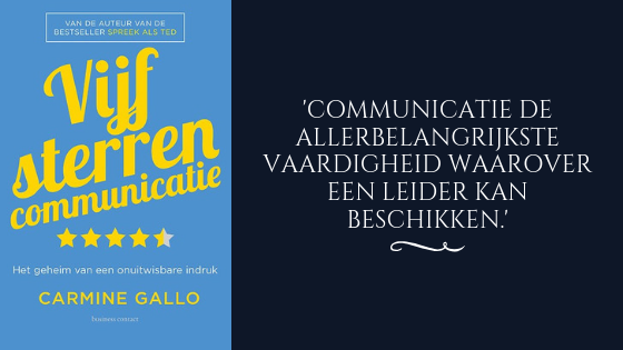 RECENSIE: VIJFSTERRENCOMMUNICATIE