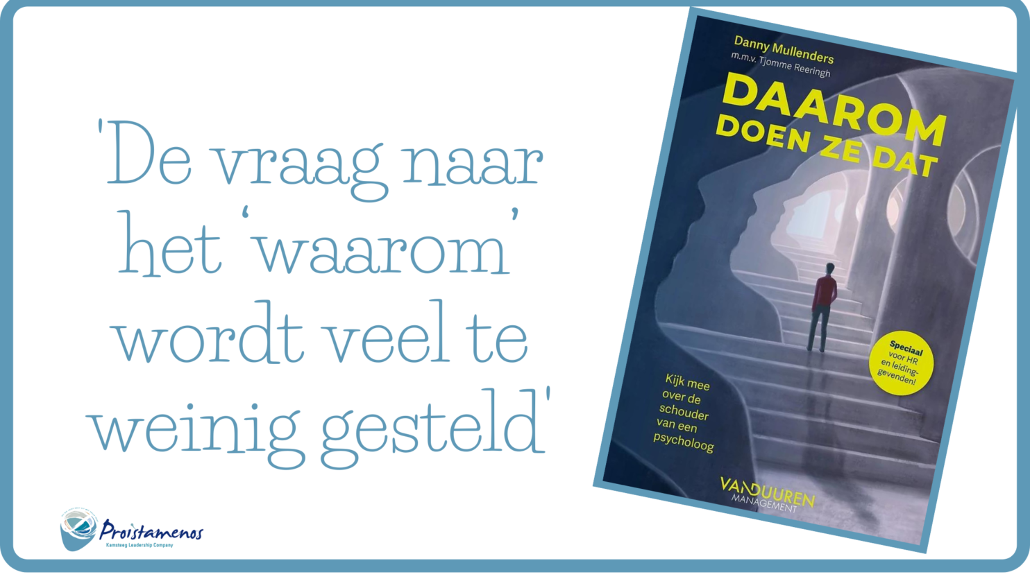 DAAROM DOEN ZE DAT