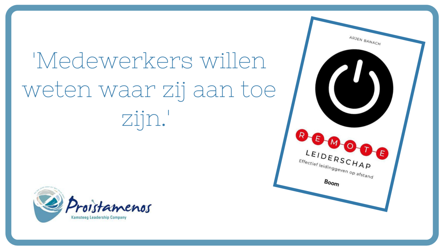 RECENSIE: REMOTE LEIDERSCHAP