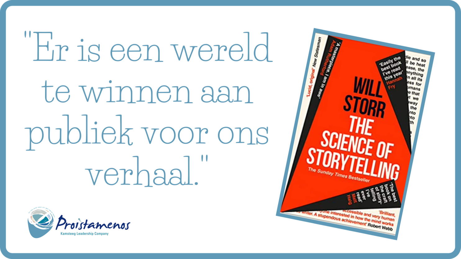 RECENSIE: THE SCIENCE OF STORYTELLING