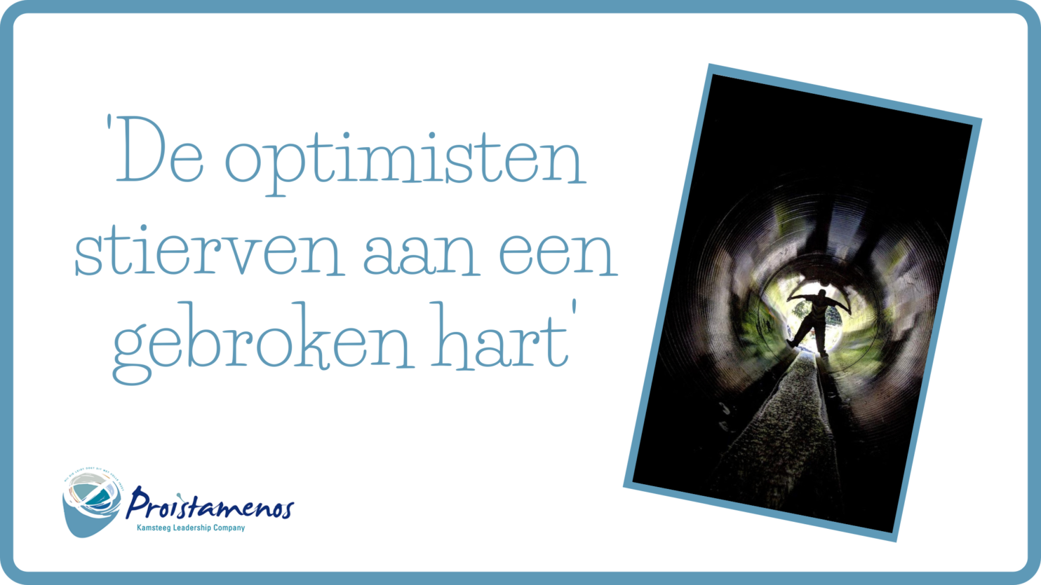 WAAROM WE ALTIJD REËEL MOETEN BLIJVEN