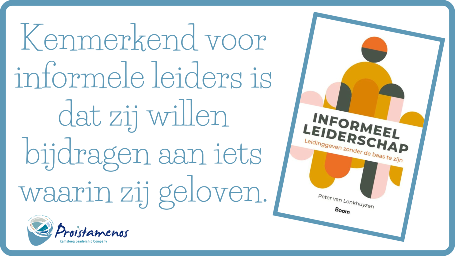 RECENSIE: INFORMEEL LEIDERSCHAP
