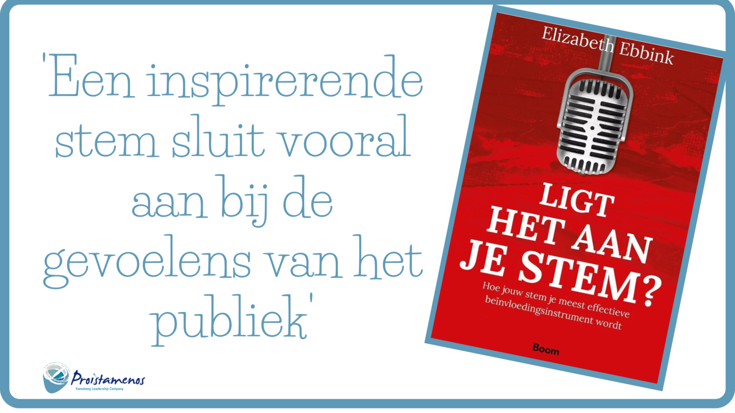 LIGT HET AAN JE STEM?