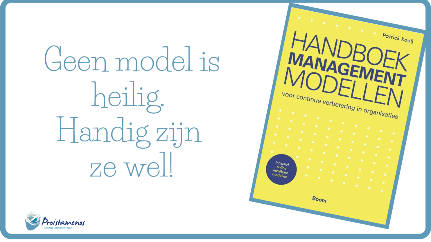 HANDBOEK MANAGEMENTMODELLEN