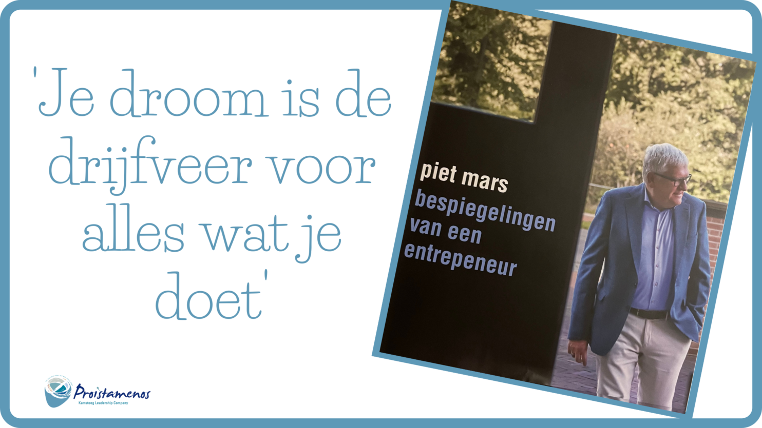 BESPIEGELINGEN VAN EEN ENTREPENEUR