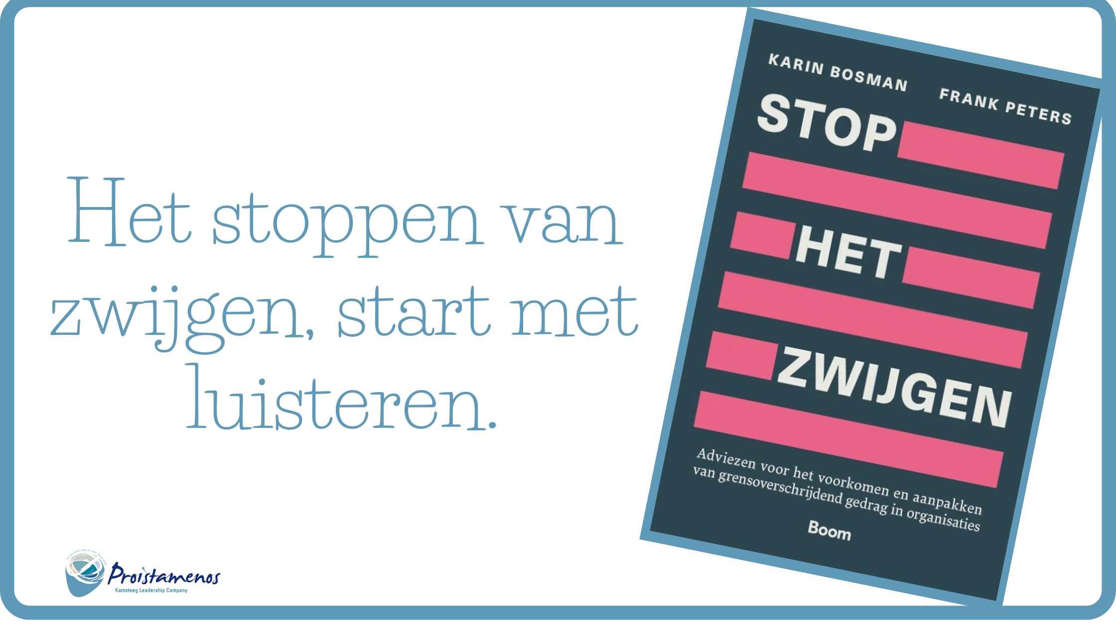 Stop het zwijgen