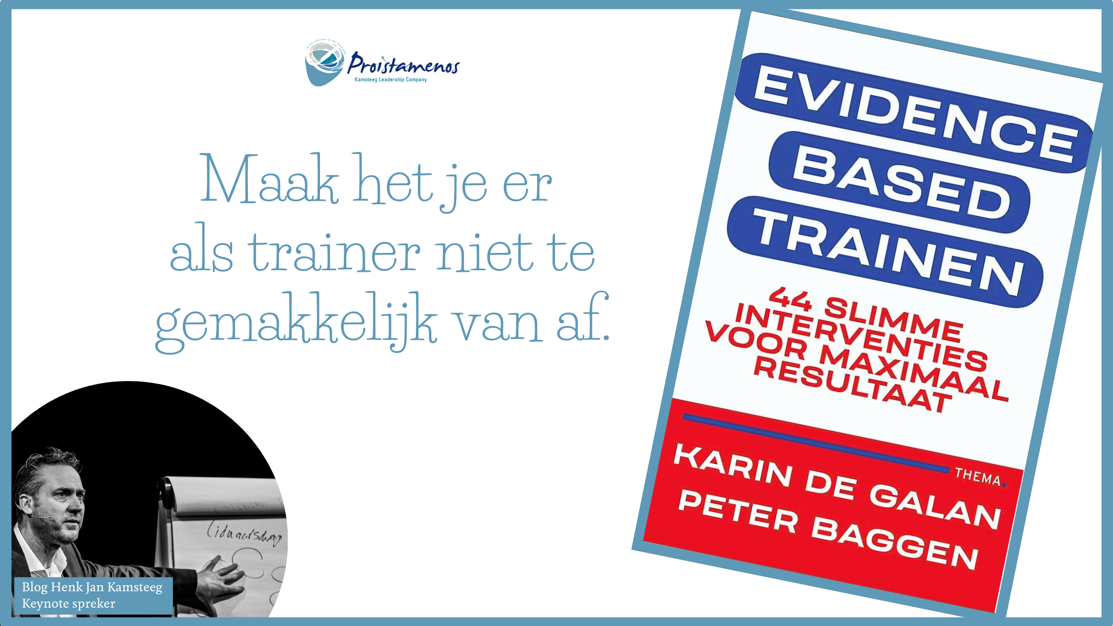 Evidence based trainen